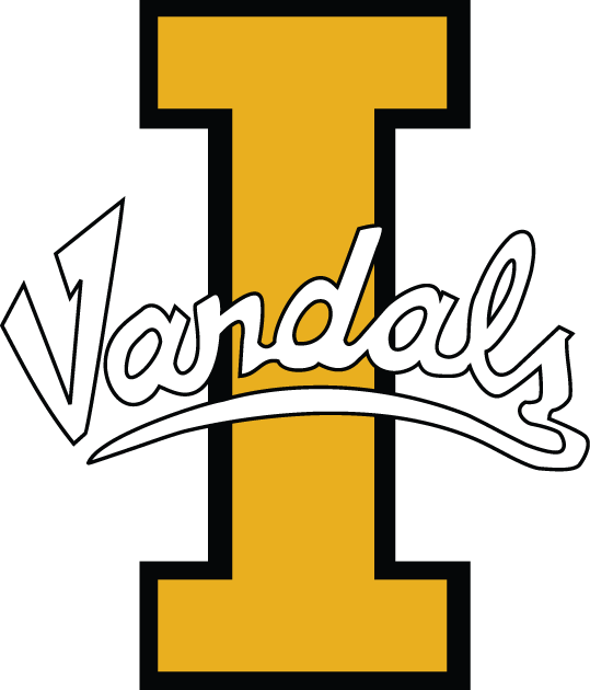 Idaho Vandals 1992-2003 Primary Logo iron on transfers for clothing